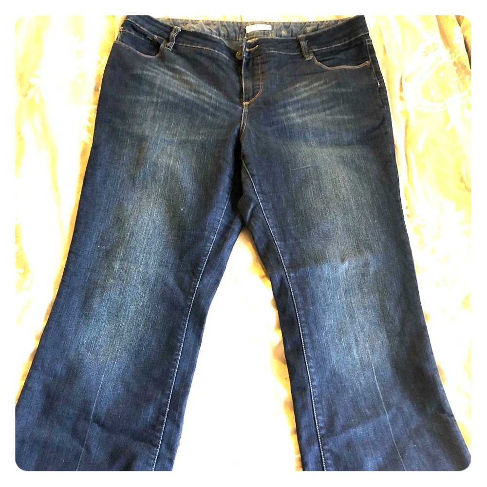 Women’s plus bootcut jeans